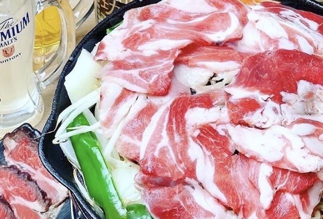 ジンギスカンとモツ鍋 ひろ米